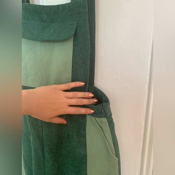 cider overalls, green, size M NWT - Picture 3 of 7